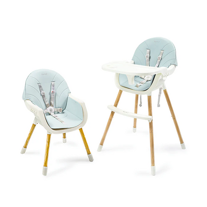Nurtur 2 in 1 High Chair Adjustable Height & Detachable Tray