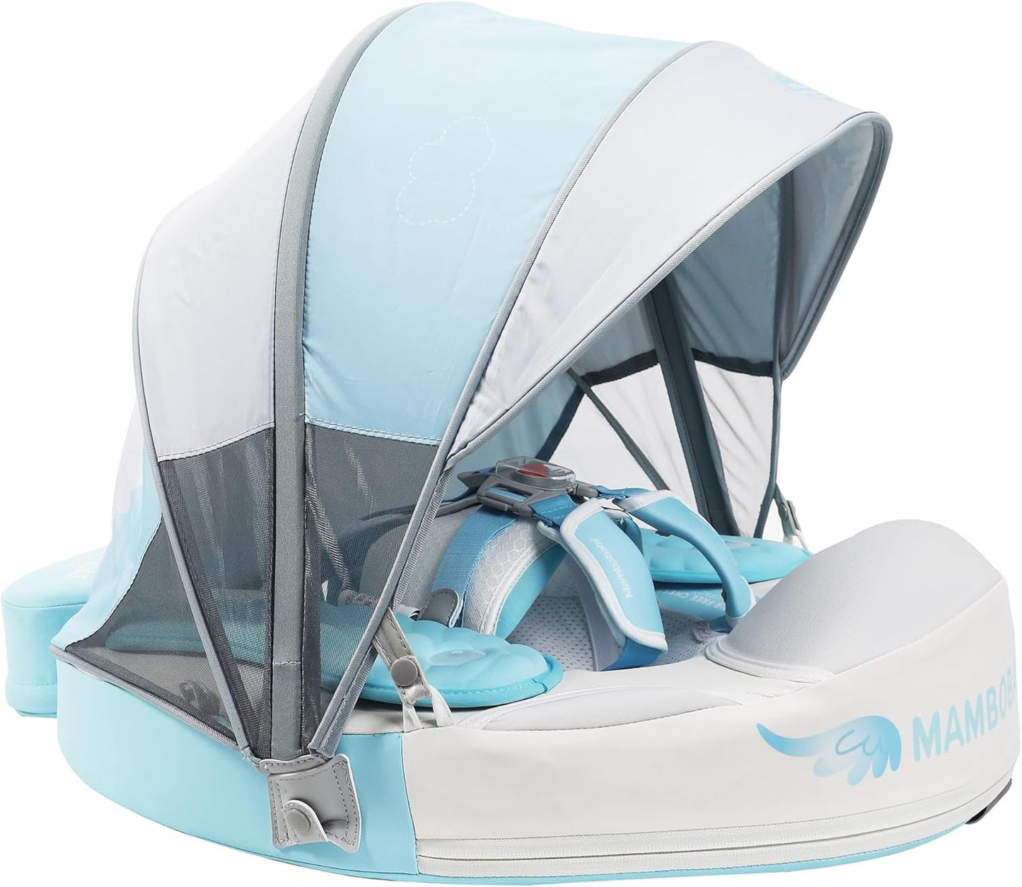 Mambobaby Float Angel Blue With Canopy