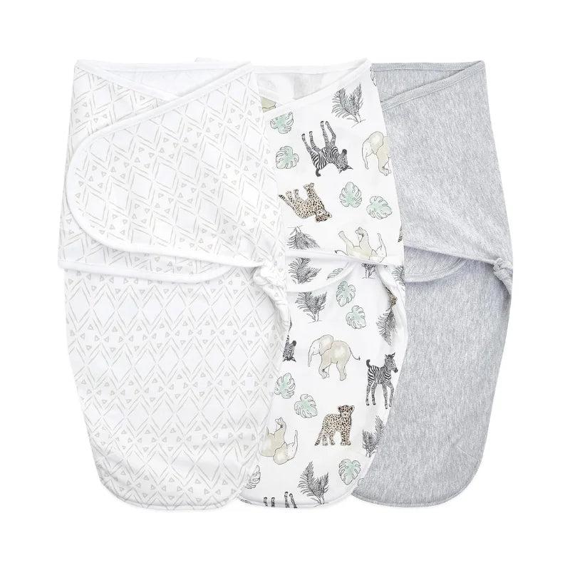 Aden + Anais Essentials Easy Swaddle Wrap - Toile (Pack of 3)