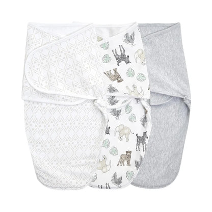 Aden + Anais Essentials Easy Swaddle Wrap - Toile (Pack of 3, 1.0 TOG)