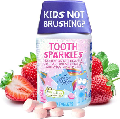 Jack N' Jill Tooth Sparkles (60 Tabs)