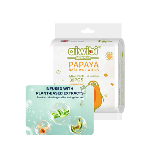 Aiwibi Water Wet Wipes Mini (32 Wipes)