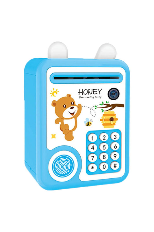 Little Story Cute Piggy Bank With Fingerprint Lock & Music
