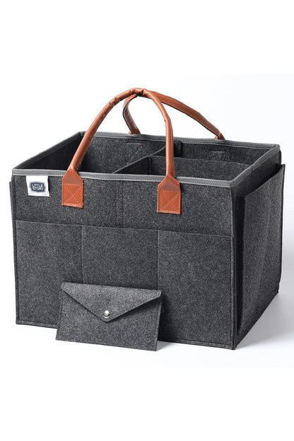 Little Story Diaper Caddy + Travel Pouch (Large)