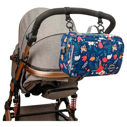 Little Story Baby Diaper Changing Clutch Kit – Floret Blue