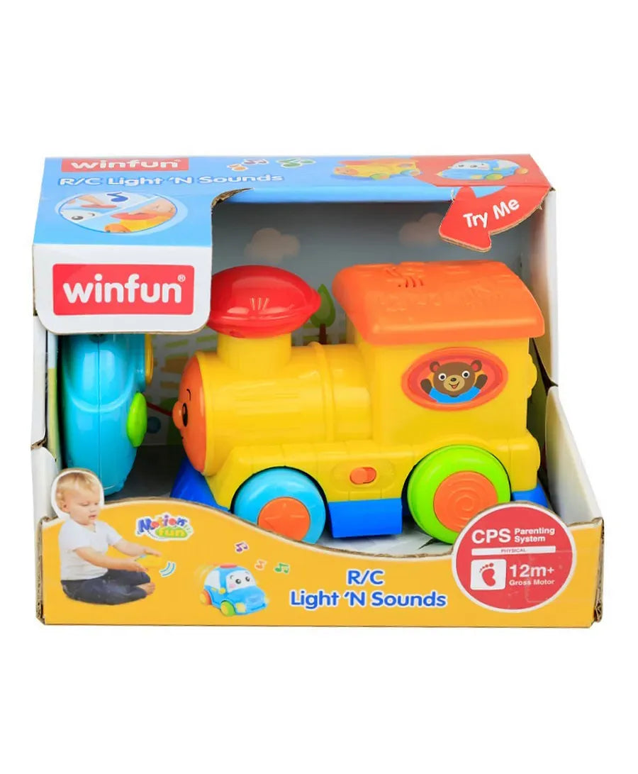 Winfun Remote Control Light and Sounds Train