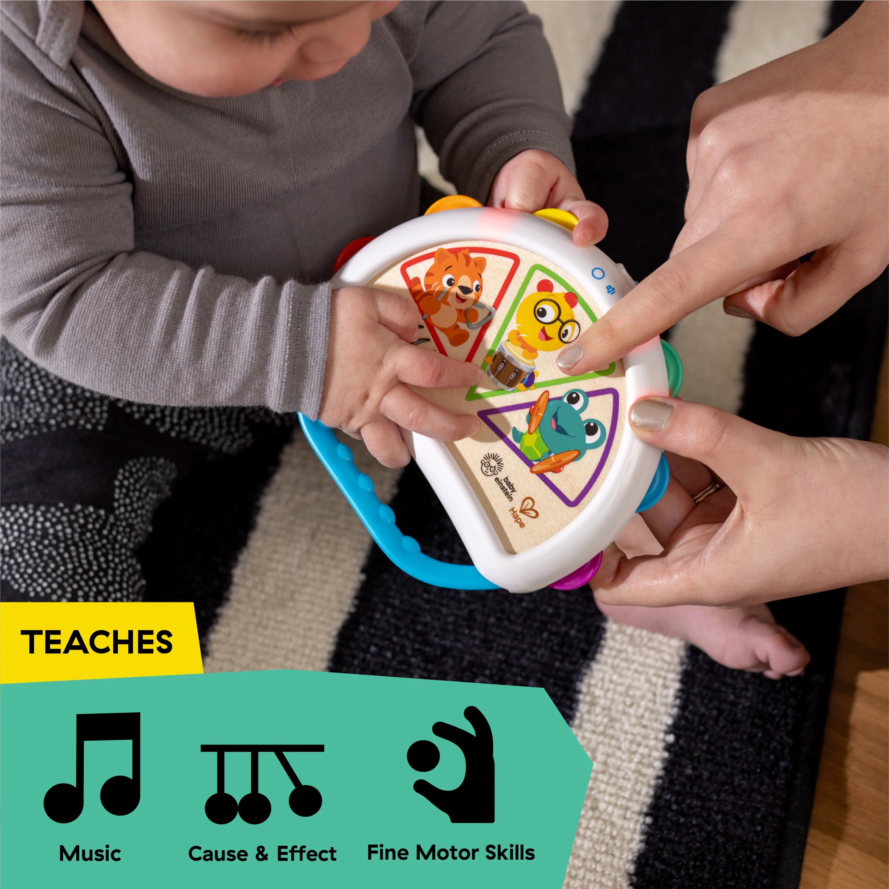 Baby Einstein Tap & Shake Magic Touch Tambourine (Hape)