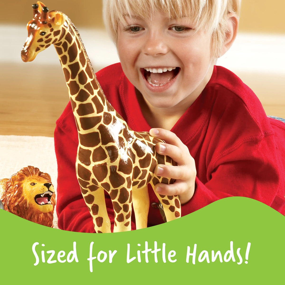 Learning Resources - Jumbo Jungle Animals Realistic Figures for Kids