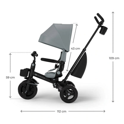 Kinderkraft AVEO 2 PLUS Tricycle – Gray