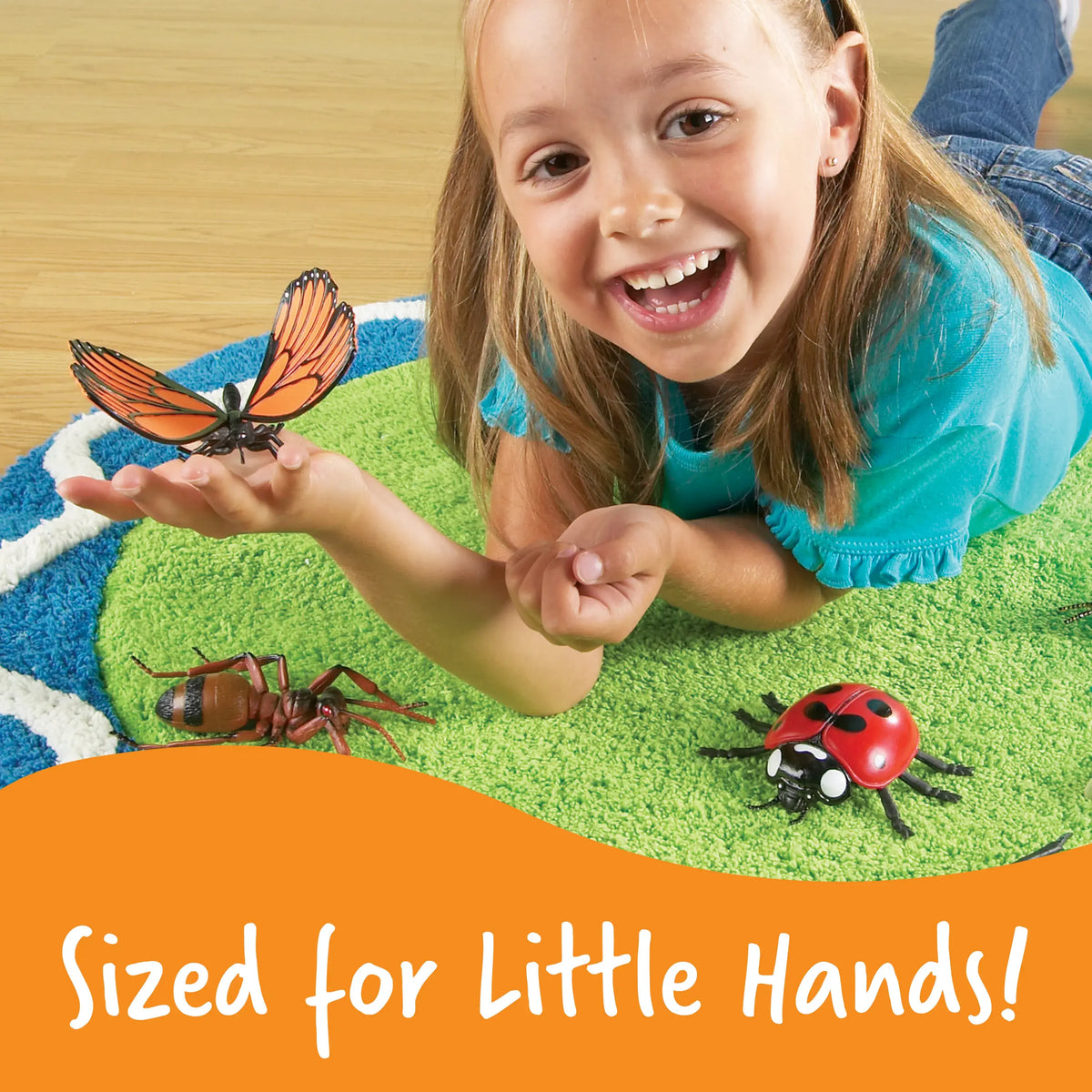 Learning Resources - Jumbo Insects Realistic Figures for Kids