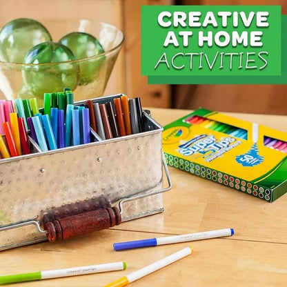 Crayola Set of 50 Washable Super Tips Markers