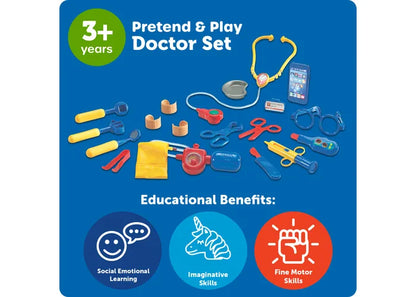 Learning Resources - Pretend Doctor Set for Kids