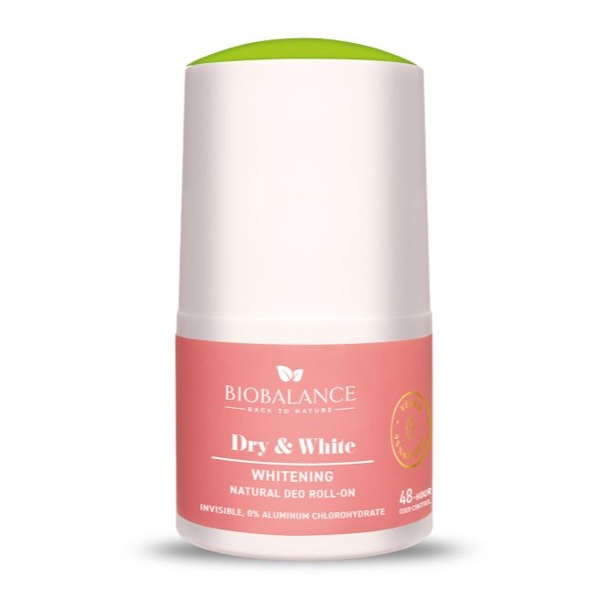 Biobalance Dry & Wet Whitening Natural Deo Roll-On (50ml)