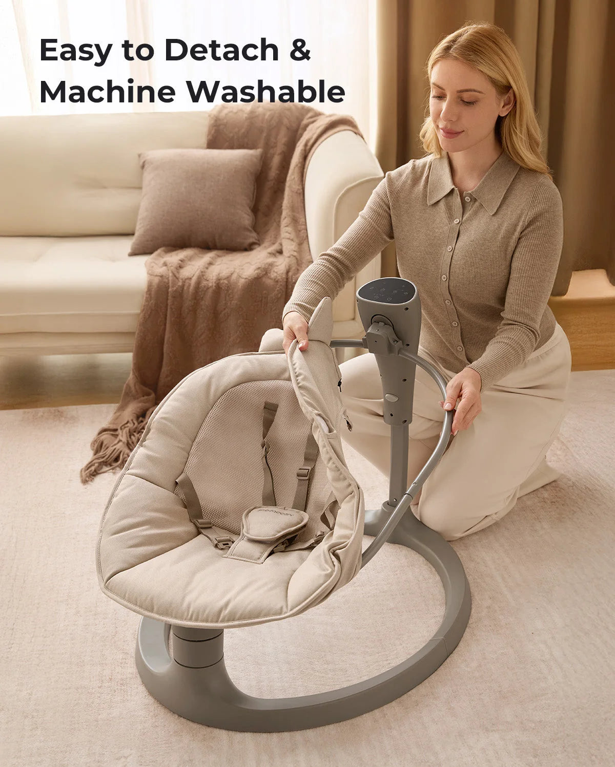 Momcozy Electric Baby Swing