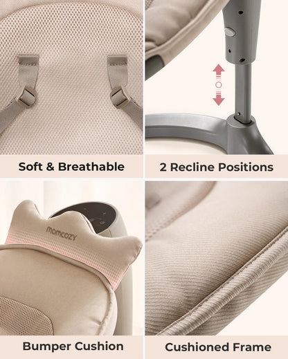 Momcozy Electric Baby Swing