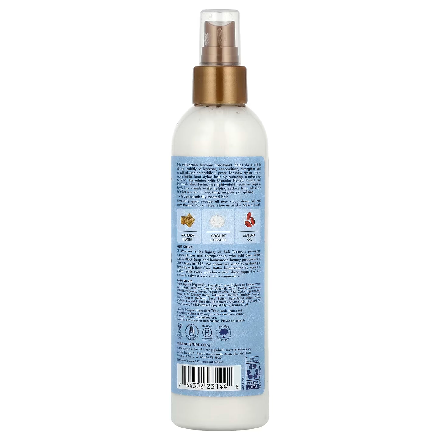 Shea Moisture Manuka Honey & Yogurt Leave In (237ml)