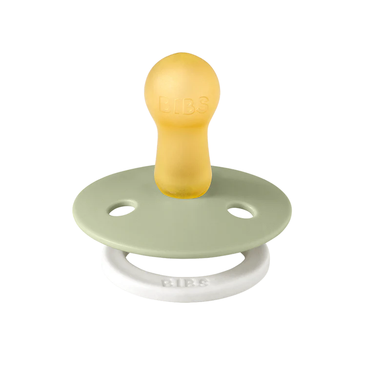 BIBS Pacifier Colour Glow In The Dark Latex (Size 1)