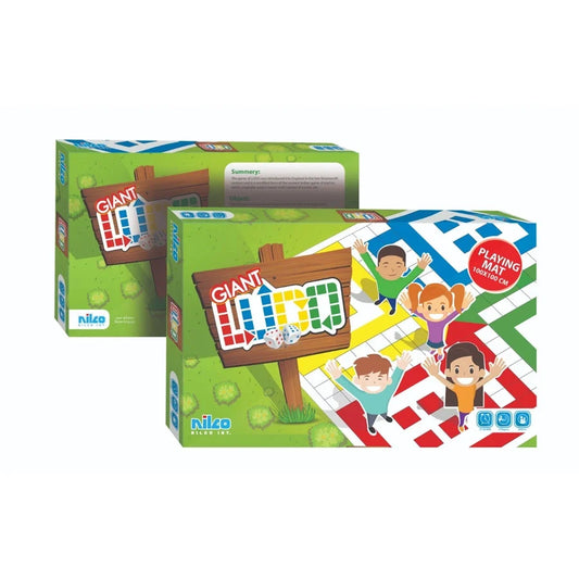Nilco - Giant Ludo Board Game - Multicolor