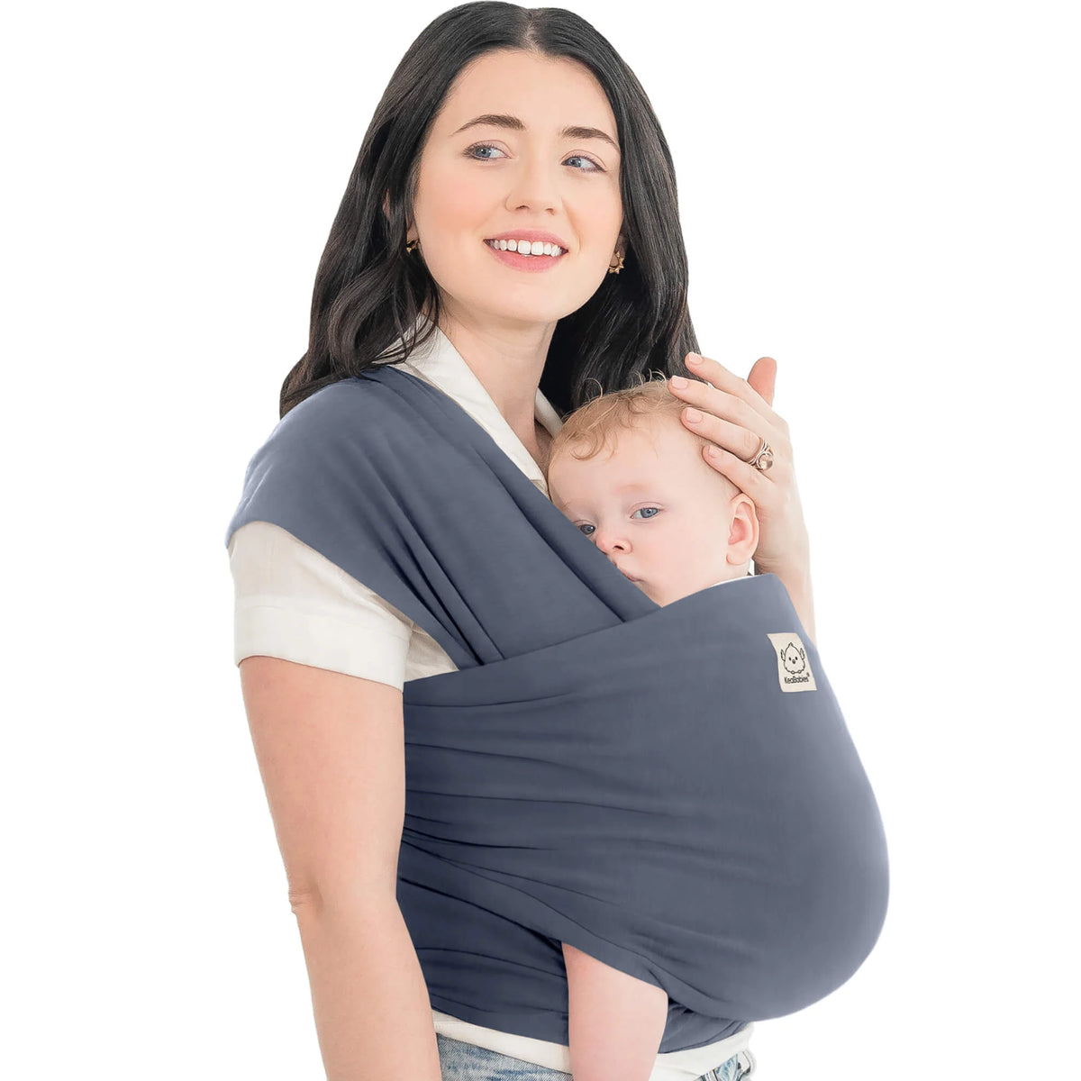 KeaBabies Original Baby Wrap Carrier – Raven