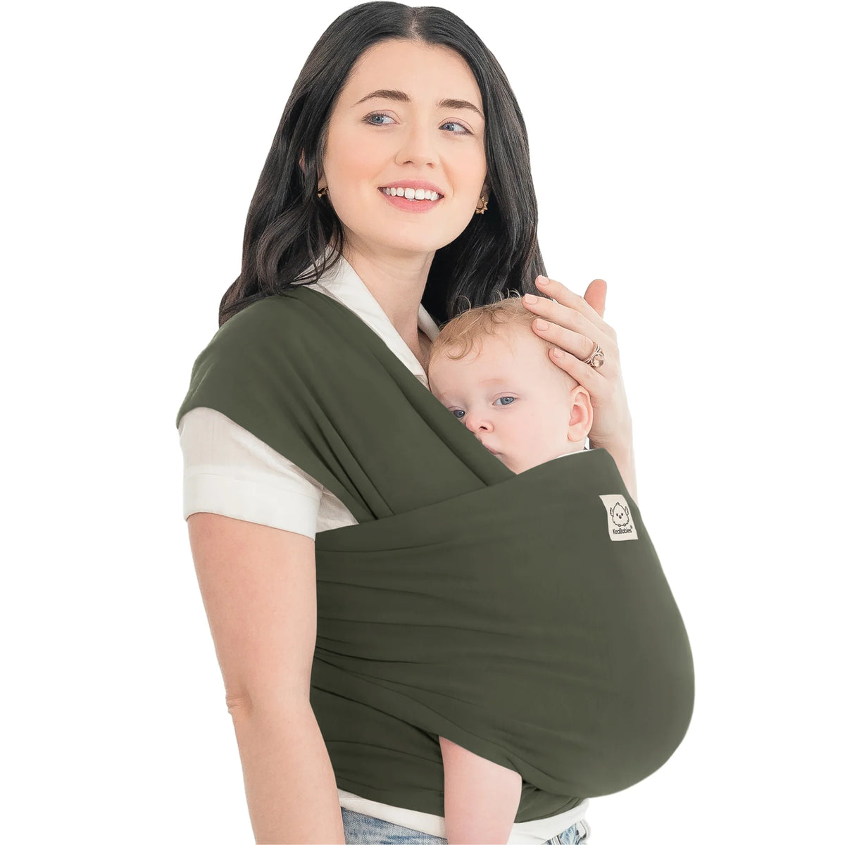 KeaBabies Original Baby Wrap Carrier – Forest