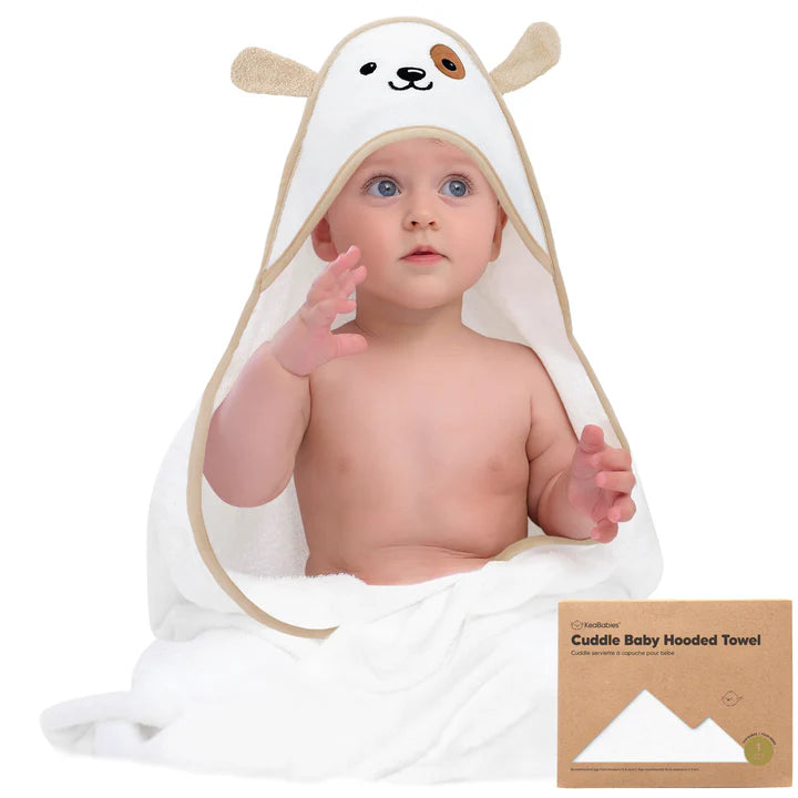 KeaBabies Baby Hooded Towel