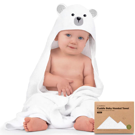 KeaBabies Baby Hooded Towel