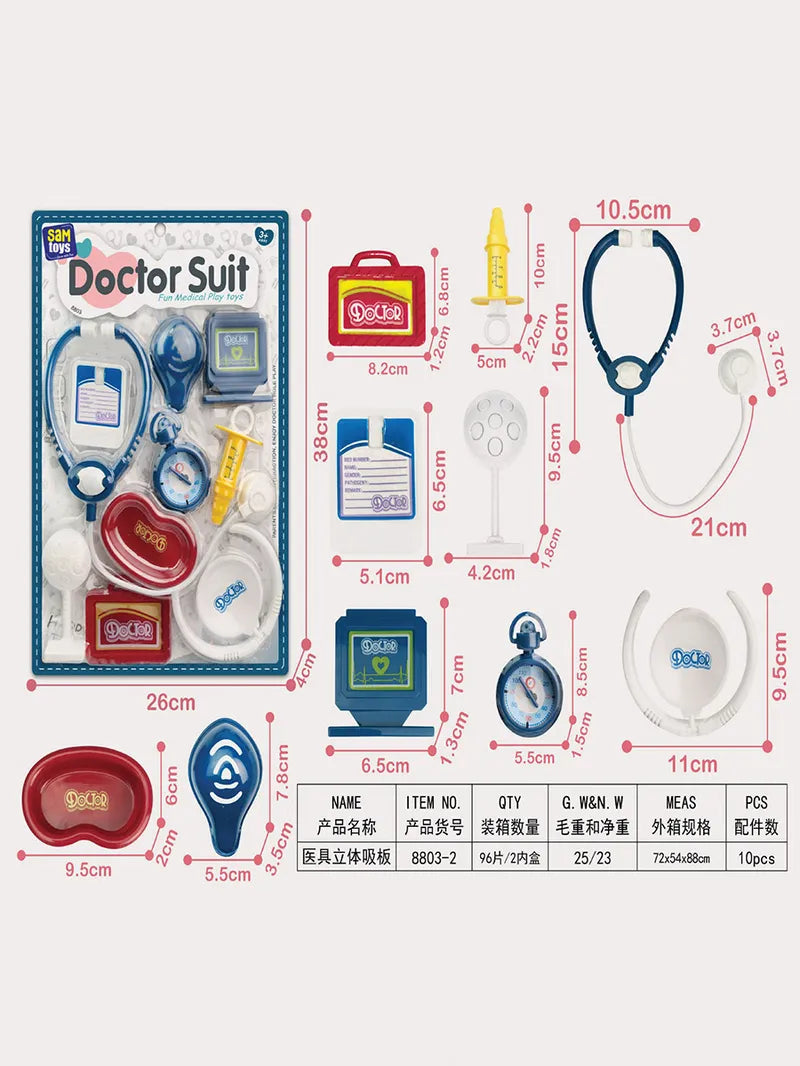Sam Toys Doctor Set 10 Accessories