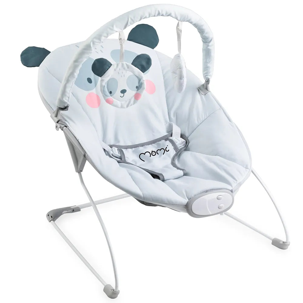 MoMi Glossy Panda Bouncer