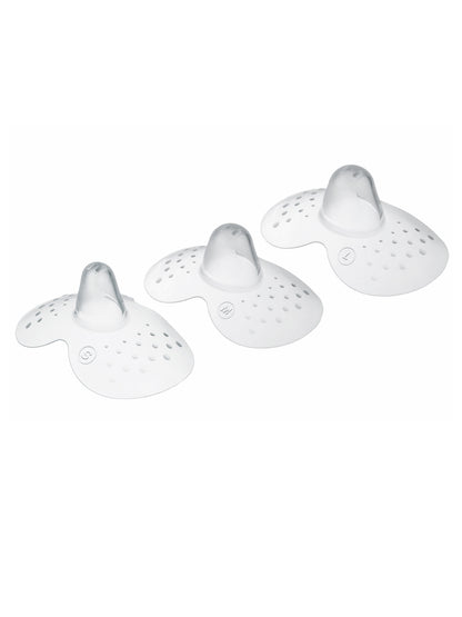 Mam Breastfeeding Nipple Shield - Pack of 3