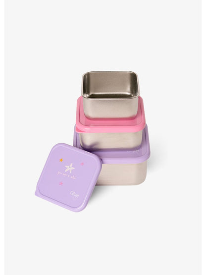 Citron Stainless Steel Stackable Lunchbox