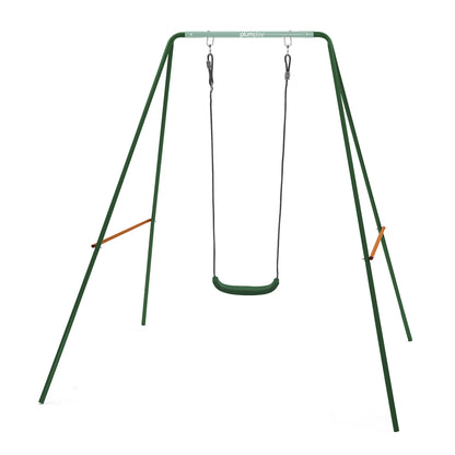 Plum - 2-In-1 Metal Swing Set - Purple & Teal