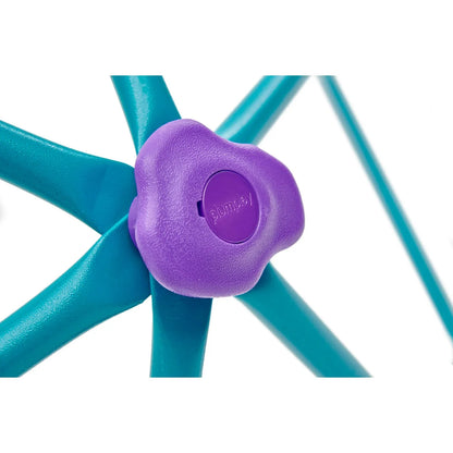 Plum - Deimos Metal Climbing Dome - Teal