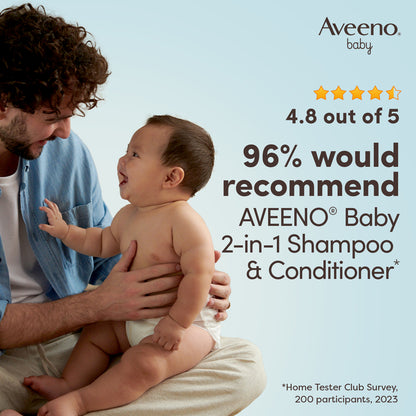 Aveeno Baby Daily Care 2-In-1 Shampoo & Conditioner (250ml)