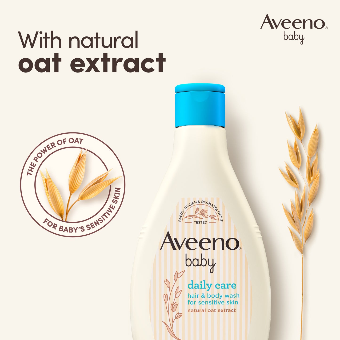 Aveeno Baby Daily Care Hair & Body Wash (400ml)