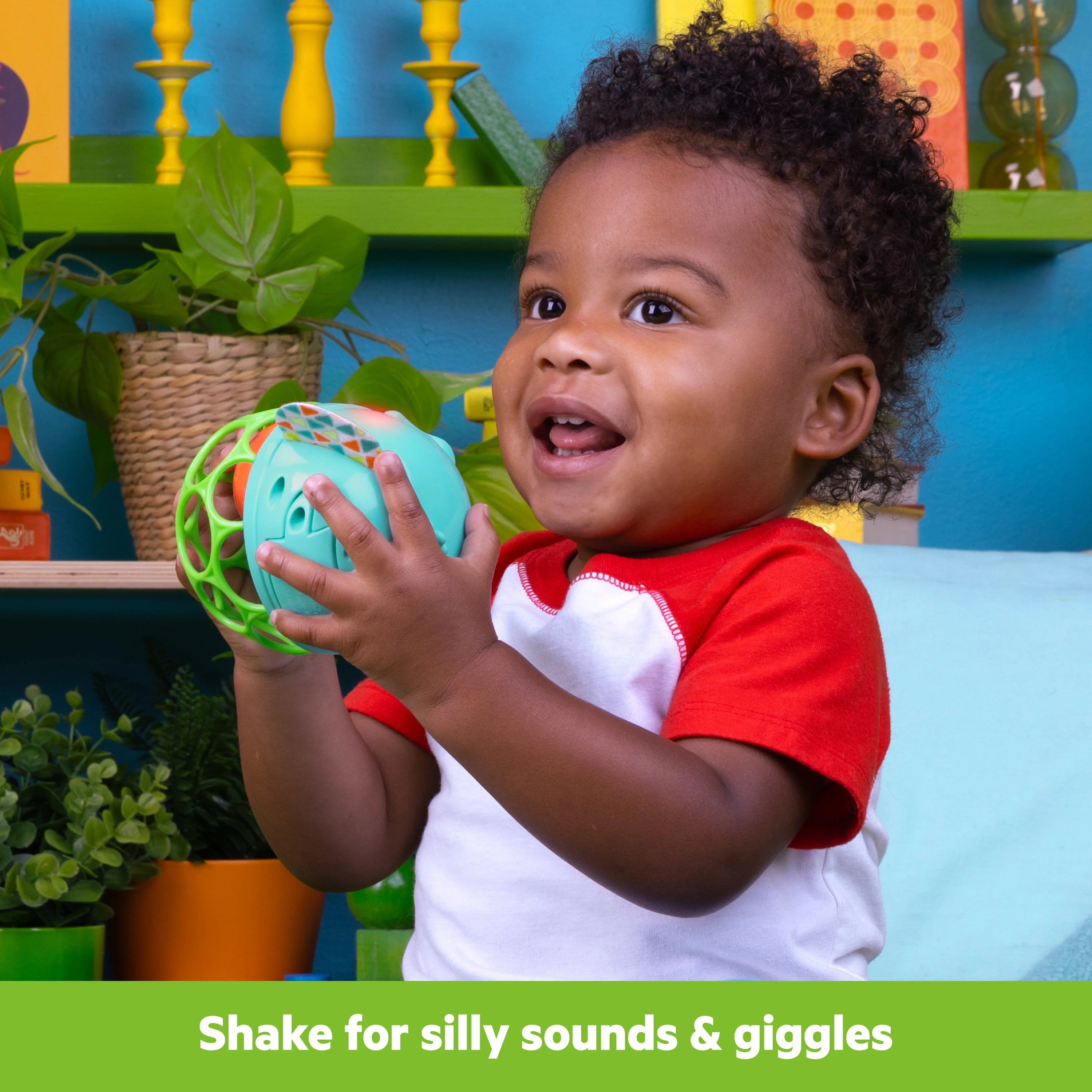 Bright Starts Giggle & Glow Musical Light Up Toy