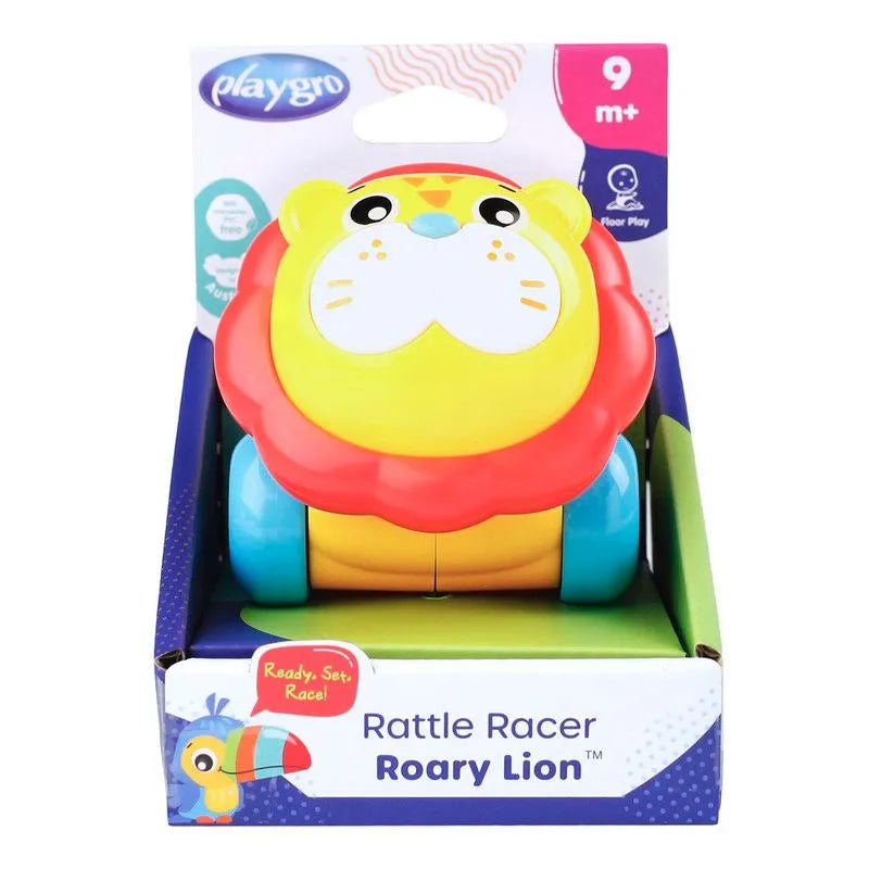 Playgro Rattle Racer Roary Lion
