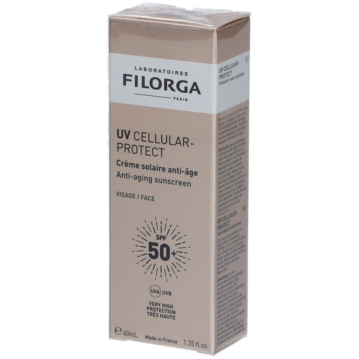 Filorga UV Cellular Protect Anti-Aging SPF50+ Sunscreen (40ml).