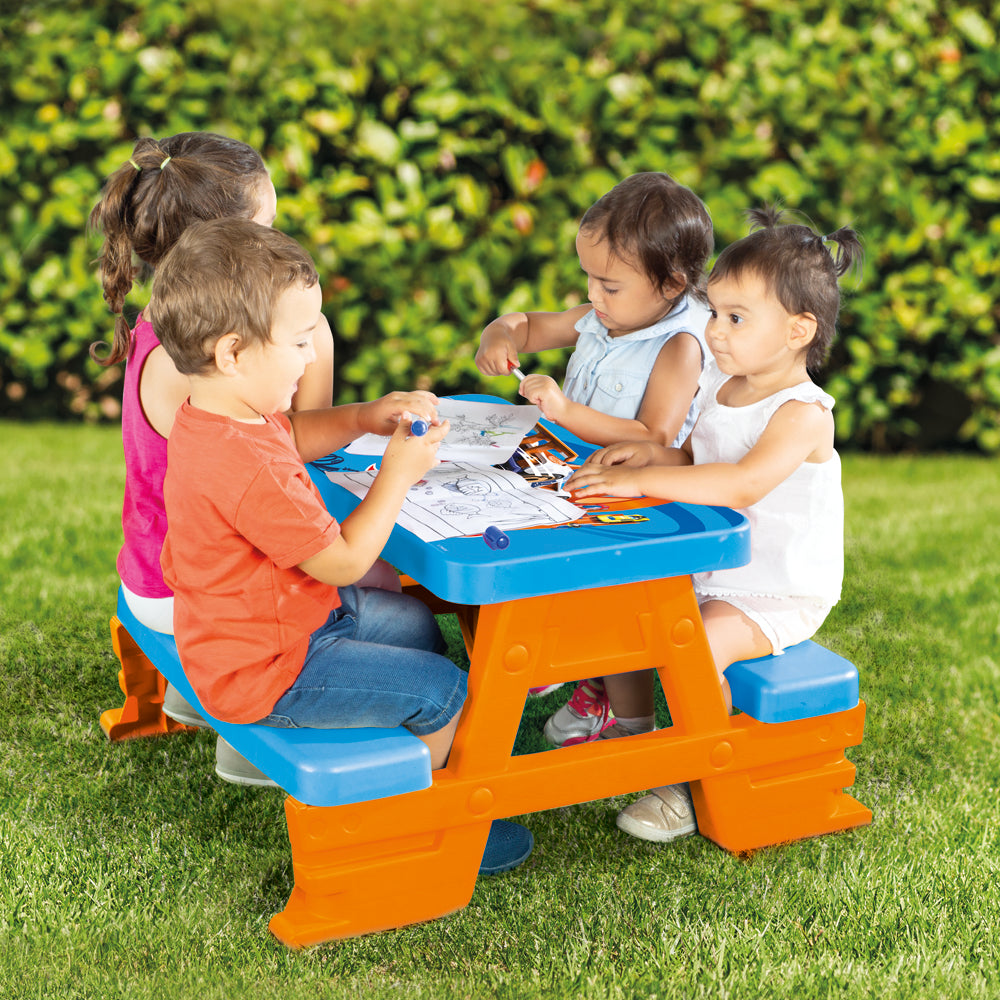 Dolu Hot Wheels Picnic Table For 4