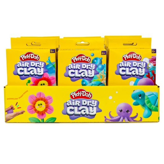 Play-Doh - Air Dry Clay Buddies Assorted - Octopus, Turtle & Flower