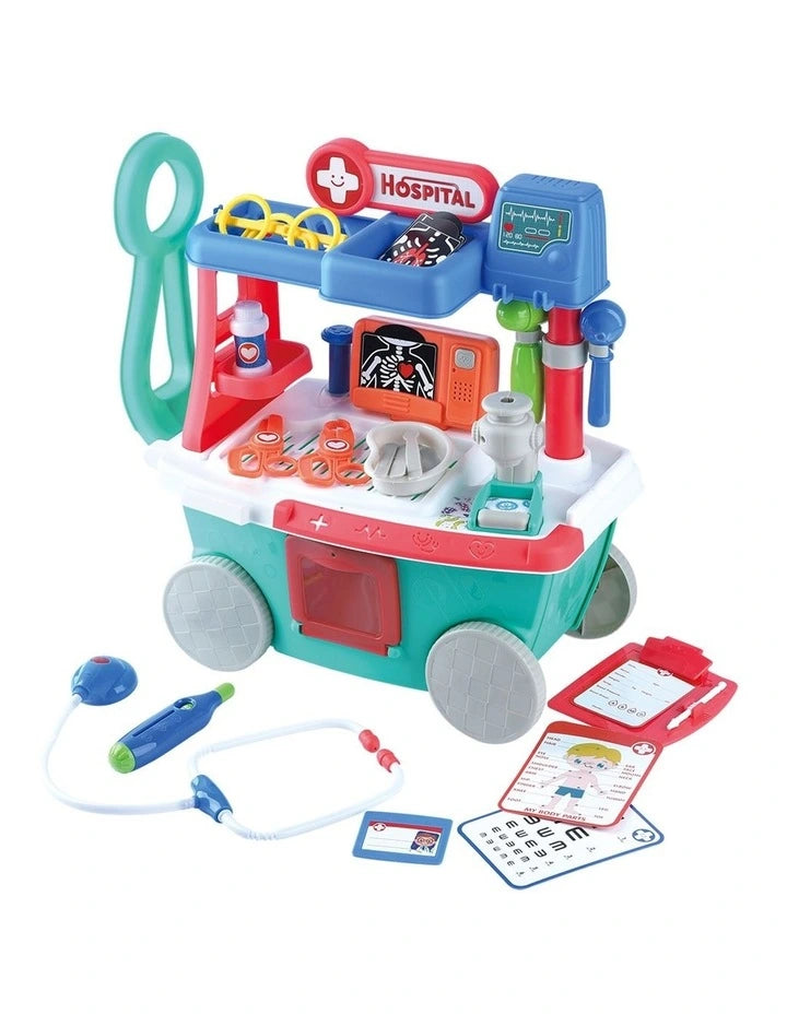 Playgo - Doctor Care on Wheels Pretend Play Set