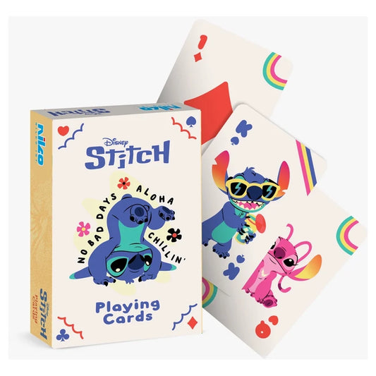 Nilco - Disney Stitch Playing Cards - 52 Cards - Multicolor