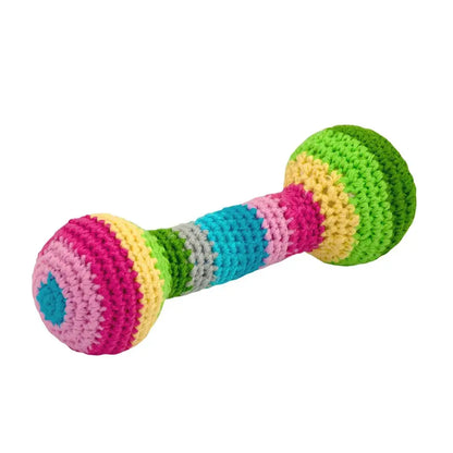 Green Sprouts Chime Rattle Made From Organic Cotton Multicolor (3 Months +)