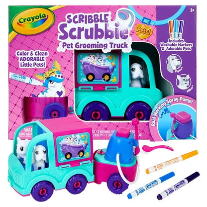 Crayola Scribble Scrubbie Pets Grooming Truck