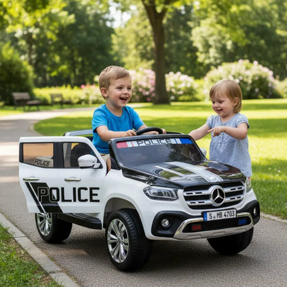 12v Electric Mercedes-Benz X-Class – Police Car