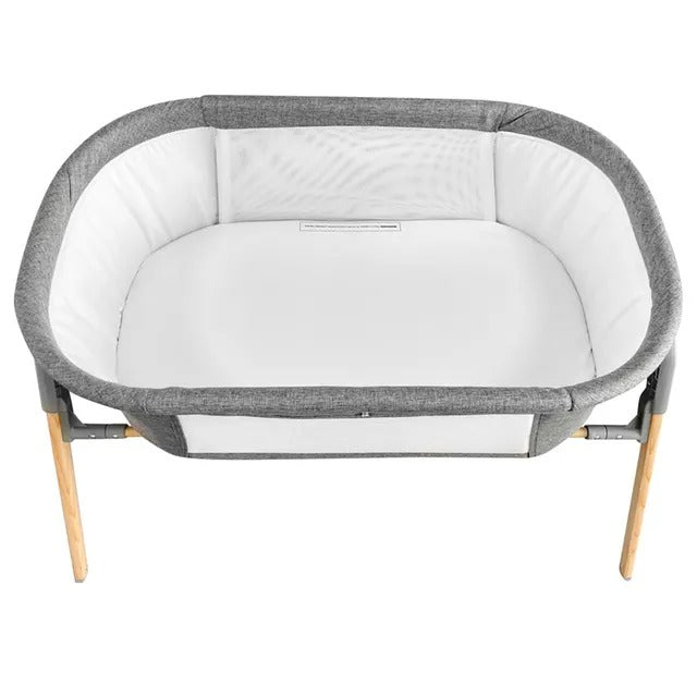 Teknum 3-in-1 Baby Rocker Bassinet With Mosquito Net – Grey