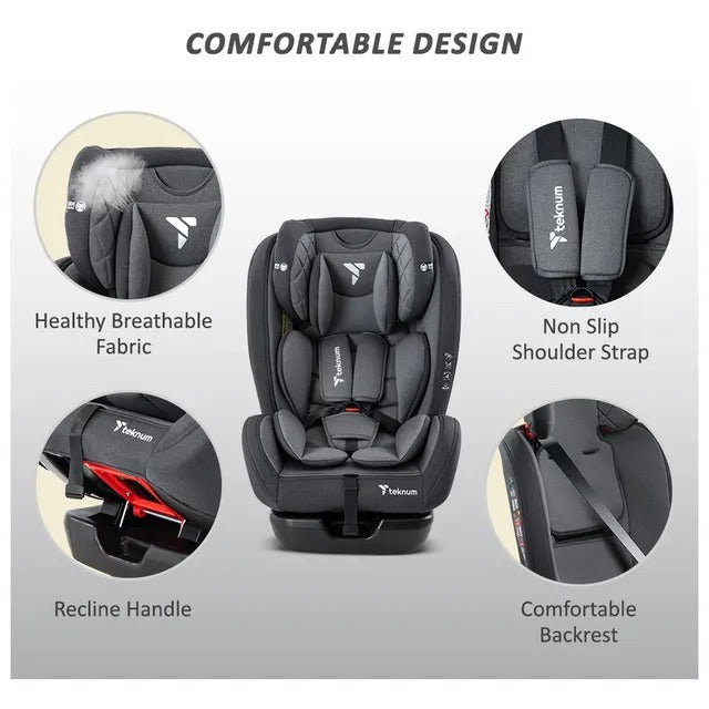 Teknum Evolve 2 Car Seat – Grey.