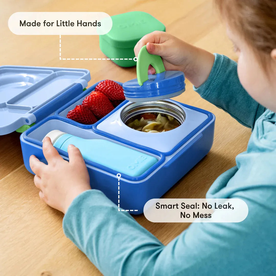 Omie Box Thermos Lunch Box For Kids Dual Insulation 2 Way Color (250ml)