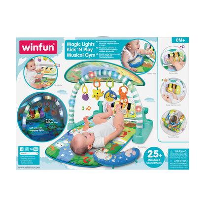 Winfun Magic Lights Kick 'n Play Musical Gym