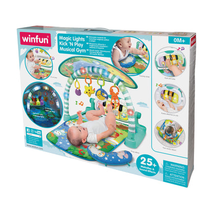 Winfun Magic Lights Kick 'n Play Musical Gym