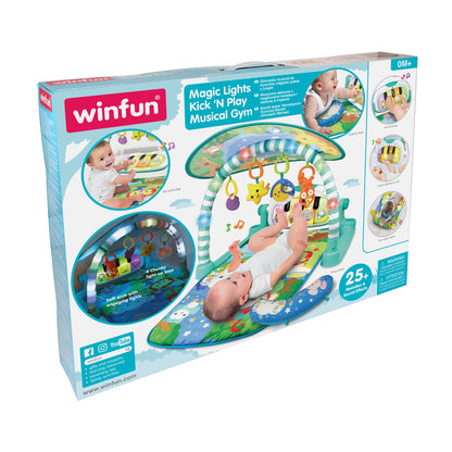 Winfun Magic Lights Kick 'n Play Musical Gym